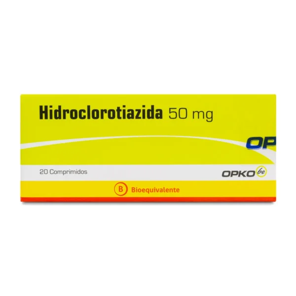 HIDROCLOROTIAZIDA 50MG 20 COMP.