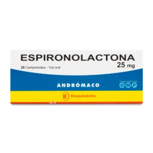 ESPIRONOLACTONA 25MG X 20 COMPRIMIDOS
