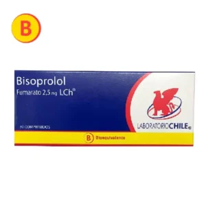 BISOPROLOL FUMARATO 2.5 MG X 30 COM