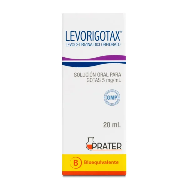 LEVORIGOTAX - LEVOCETIRICINA - 5MG/ ML - GOTAS 20ML