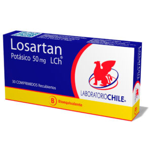 LOSARTAN 50 MG X 30 COMPRIMIDOS RECUBIERTO