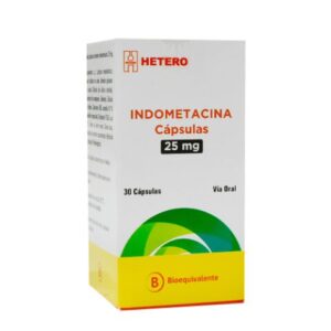 INDOMETACINA 25MG - 30 CAPSULAS