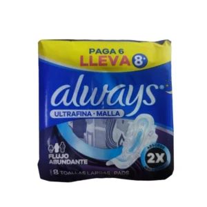 ALWAYS NOCTURNA ULTRAFINA MALLA 8 UNI.