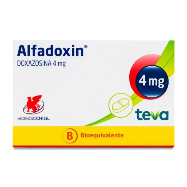 ALFADOXIN 4MG 30 COMP. (DOXAZOSINA).