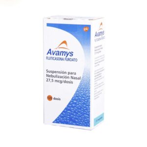 AVAMYS SUSPENSION NASAL 120 DOSIS (FLUTICASONA).