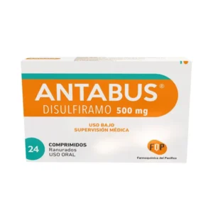 ANTABUS 500MG 24 COMP. (DISULFIRAMO) (PROVE)