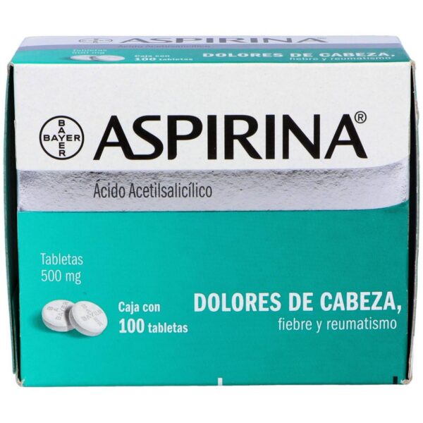 ASPIRINA 500MG X 100 COMPR