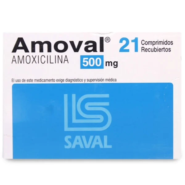 AMOVAL 500MG 21 COMP. (AMOXICILINA)