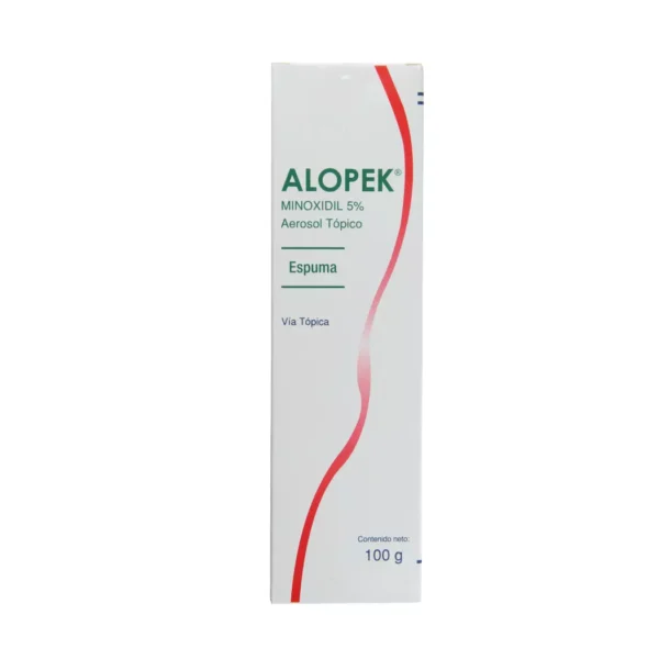 ALOPEK 5% ESPUMA AEROSOL TOPICO 100GR (MINOXIDIL)