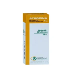 ATROPINA SULFATO SOL OFTALMICA 1% X 5ML