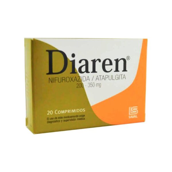 DIAREN 20 COMP. (NIFUROXAZIDA/ATAPULGITA)