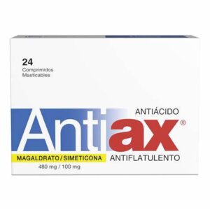 ANTIAX 24 COMP. MASTICABLES (MALGADRATO+SIMETICONA)