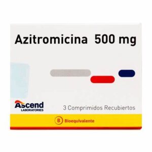 AZITROMICINA 500 MG X 3 COMP