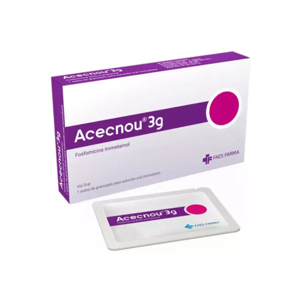 ACECNOU 3GR SOBRE 1 UNI. (FOSFOMICINA)