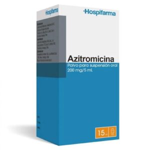 AZITROMICINA 200MG/5ML SUSP.ORAL POLVO 15ML