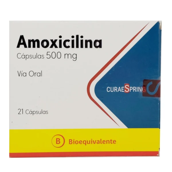 AMOXICILINA 500 MG X 21 CAP