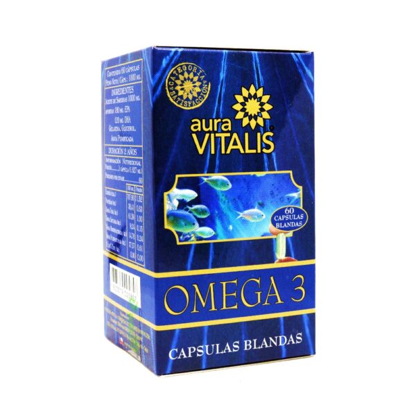 A.VITALIS OMEGA 3 1000MG 60 CAP.