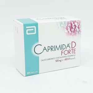 CAPRIMIDA D FORTE 500 MG/400 UI X 30 CAP (CALCIO/VIT D)