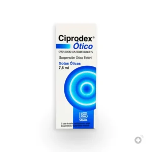 CIPRODEX OTICO GOTAS 7,5mL (CIPROFLOXACINO)