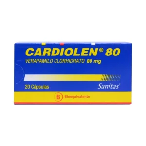 CARDIOLEN 80MG 20 CAP. (VERAPAMILO)