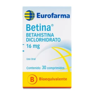 BETINA 16MG 30 COMP. (BETAHISTINA)