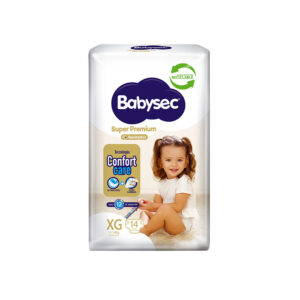 BABYSEC SUPER PREMIUM XG X 14 PAÑALES