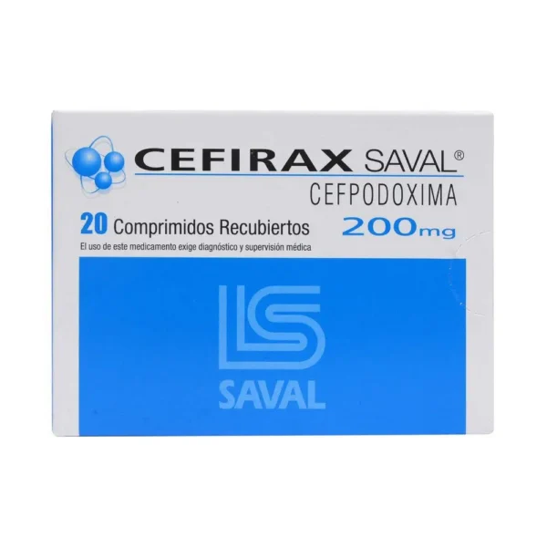 CEFIRAX 200MG 20 COMP. (CEFPODOXIMA) (