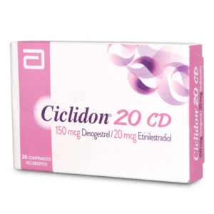 CICLIDON 20 CD X 28 COM (DESOGETREL 150MCG/ETINILESTRADIOL 20MCG)