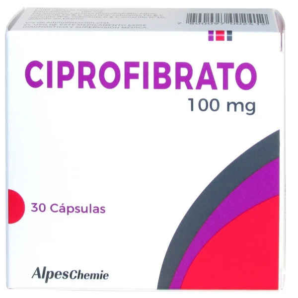 CIPROFIBRATO 100MG 30 CAP. (ALPESCHEMIE)