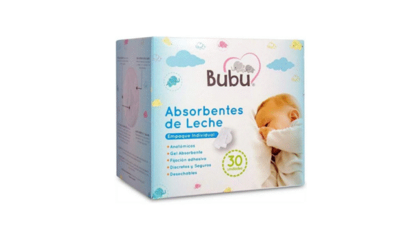 BUBU ABSORBENTES DE LECHE X 30 UND (PROVE)