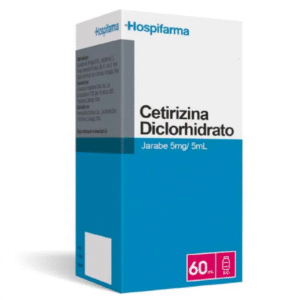 CETIRIZINA DICLORHIDRATO SOL ORAL 5MG/5ML X 60ML