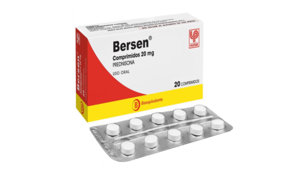 BERSEN 20MG X 20 COMPR (PREDNISONA)