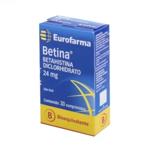 BETINA  24MG 30 COMP. (BETAHISTINA)