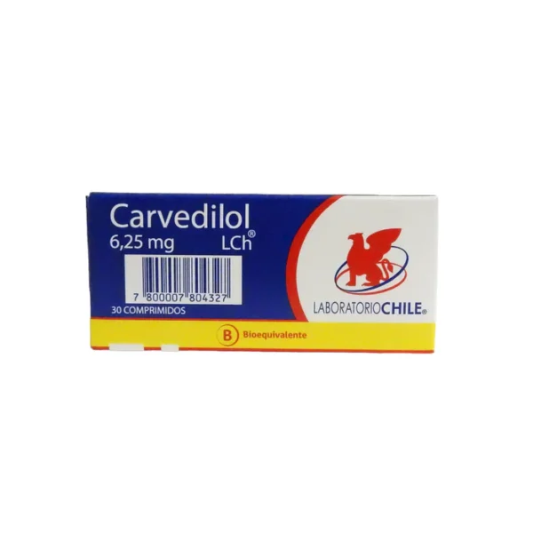CARVEDILOL 6,25MG