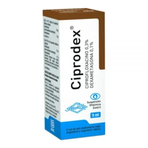 CIPRODEX UNGÜENTO OFTALMICO X 3.5G (CIPROFLOXACINO/DEXAMETASONA)
