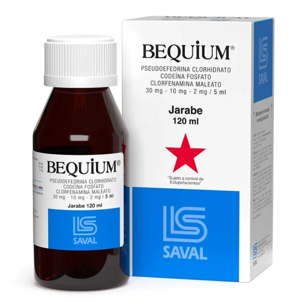 BEQUIUM JARABE 120ML (CONTROLADO).