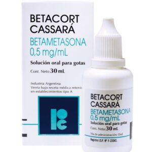 BETACORT GOTAS 0.5 MG/ML X 30 ML (BETAMETASONA).