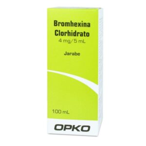 BROMHEXINA JARABE 4MG/5ML 100ML (OPKO)