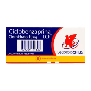 CICLOBENZAPRINA 10MG LCH X 20 COMPR.