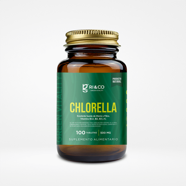 CHLORELLA 100 TABLETAS X 500MG