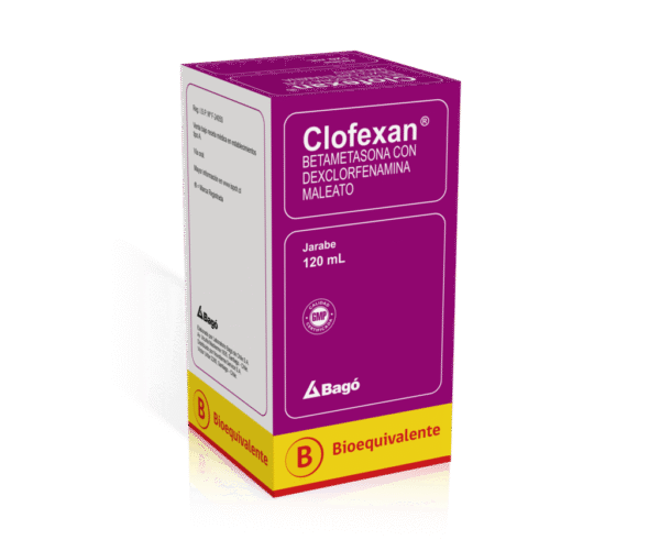 CLOFEXAN JARABE 120ML