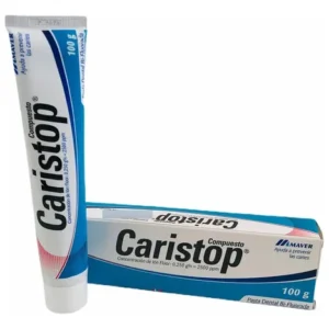 CARISTOP BI FLUORADA PASTA DENTAL 2500 100GR