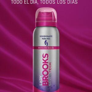 BROOKS LADY TALCO SPRAY SILVER TECK X 165ML