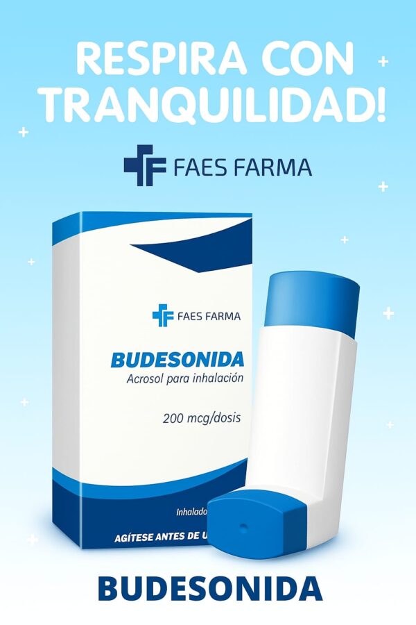 BUDESONIDA INH.BUCAL 200MCG/DOSIS 200 DOSIS