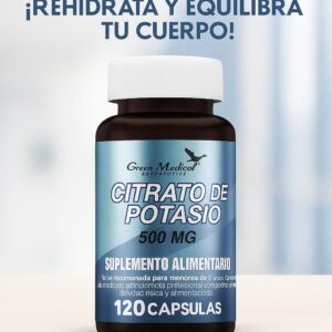 CITRATO DE POTASIO CAPSULAS 500MG X 120