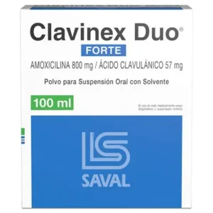 CLAVINEX DUO FORTE SUSP.ORAL 100ML