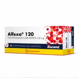 ALFEXA 120 MG X 30 COM. (FEXOFENADINA)