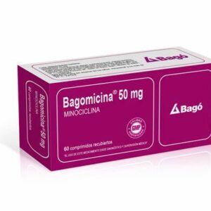 BAGOMICINA 50 MG X 60 COM. (MINOCICLINA)