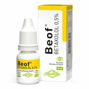 BEOF SOL OFT 0,5% X 5 ML (BETAXOLOL)