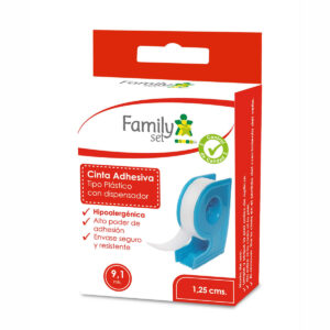CINTA ADHESIVA PLASTICA 2,5 X 9,1 FAMILY SET